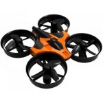 Mini drona pentru copii RH807, portocalie, distanta de operare 30 m, viteza 10 m/s, rotire 360°, mod de zbor noaptea