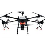 Drona Agras T-16, 3 km. 10 m/s, GPS, Android, fibra de carbon, 16 GB 