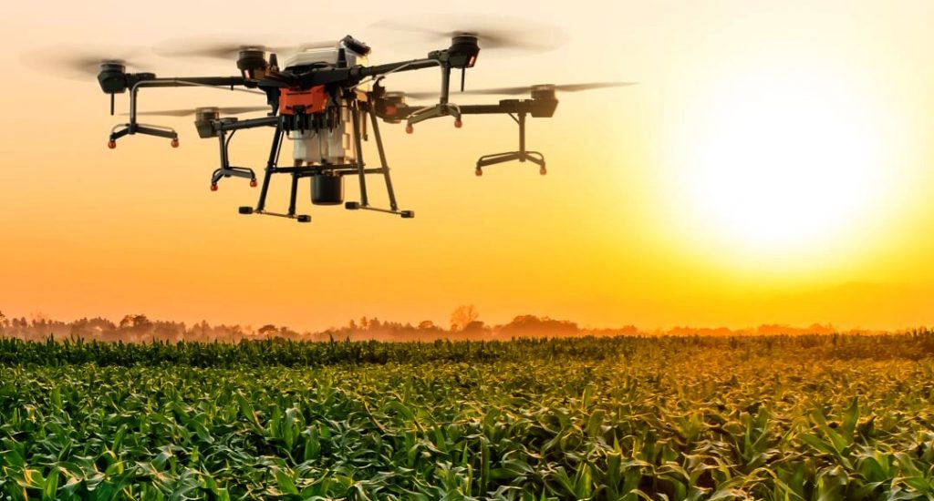 drona agricola Dji
